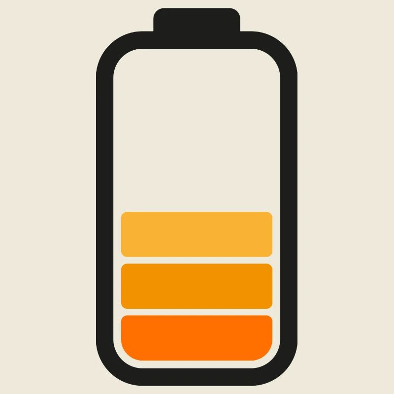 HALF BATTERY - Black