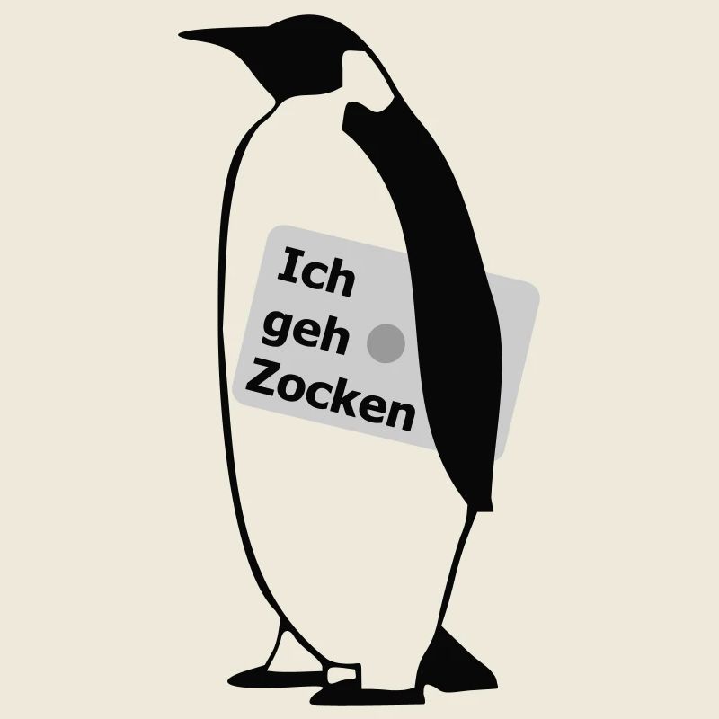 Pinguin geht Zocken