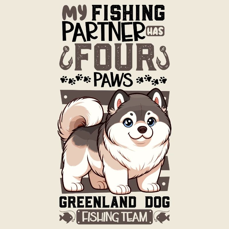 Pêche et lévrier