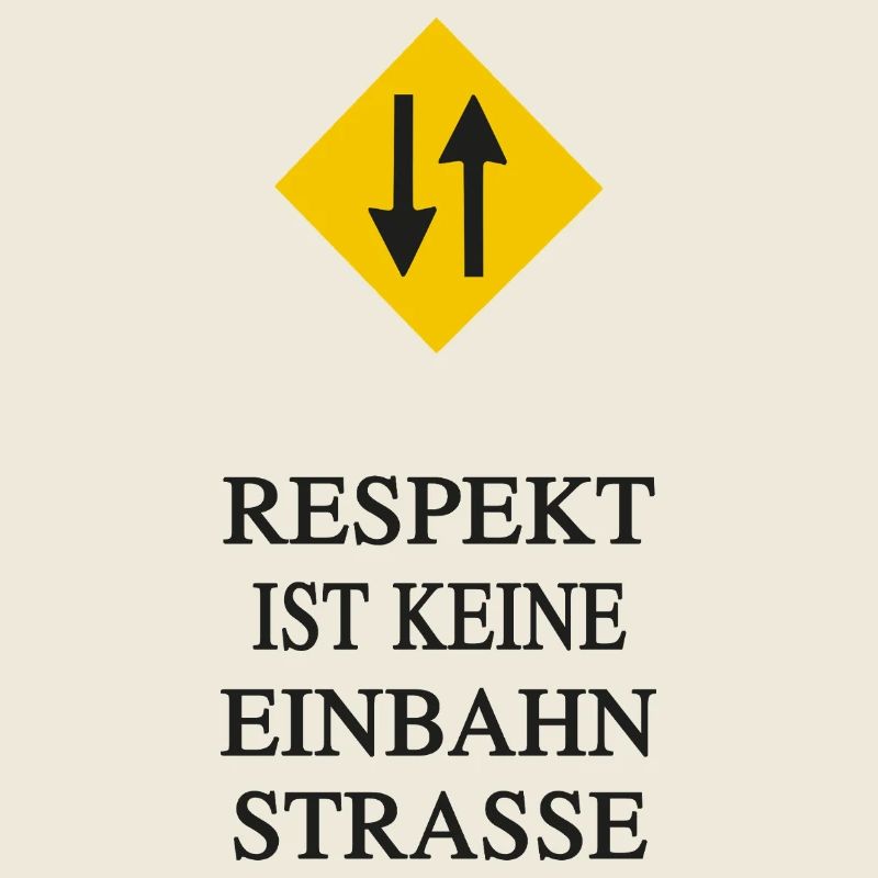 Respect. Not a one-way street
