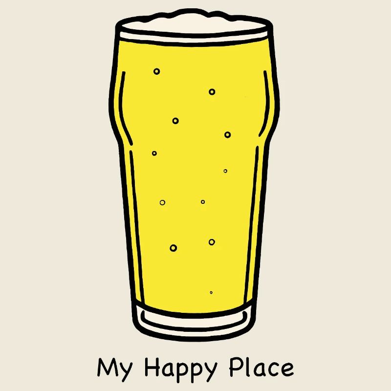 Graphique Golden Draft Pint