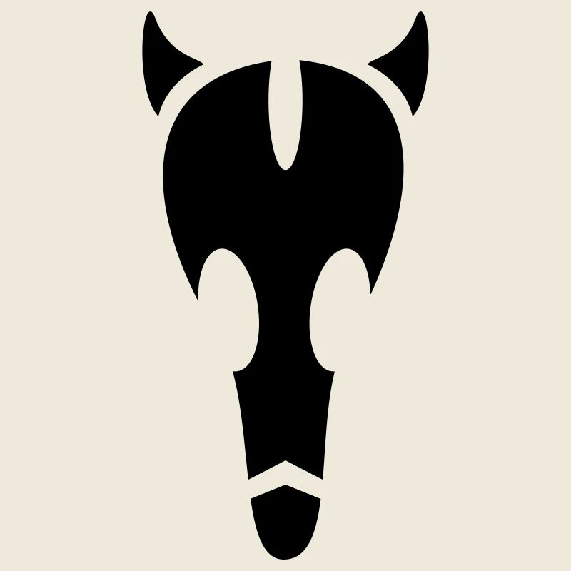Alien Bull Skull