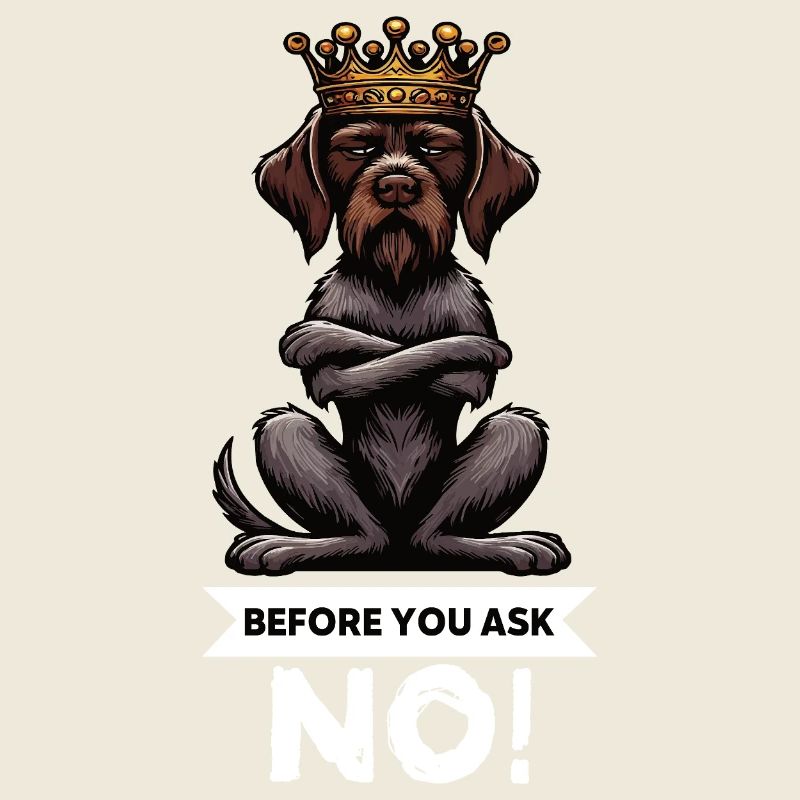 Before You Ask Deutsch Drahthaar Drahthaarhalter