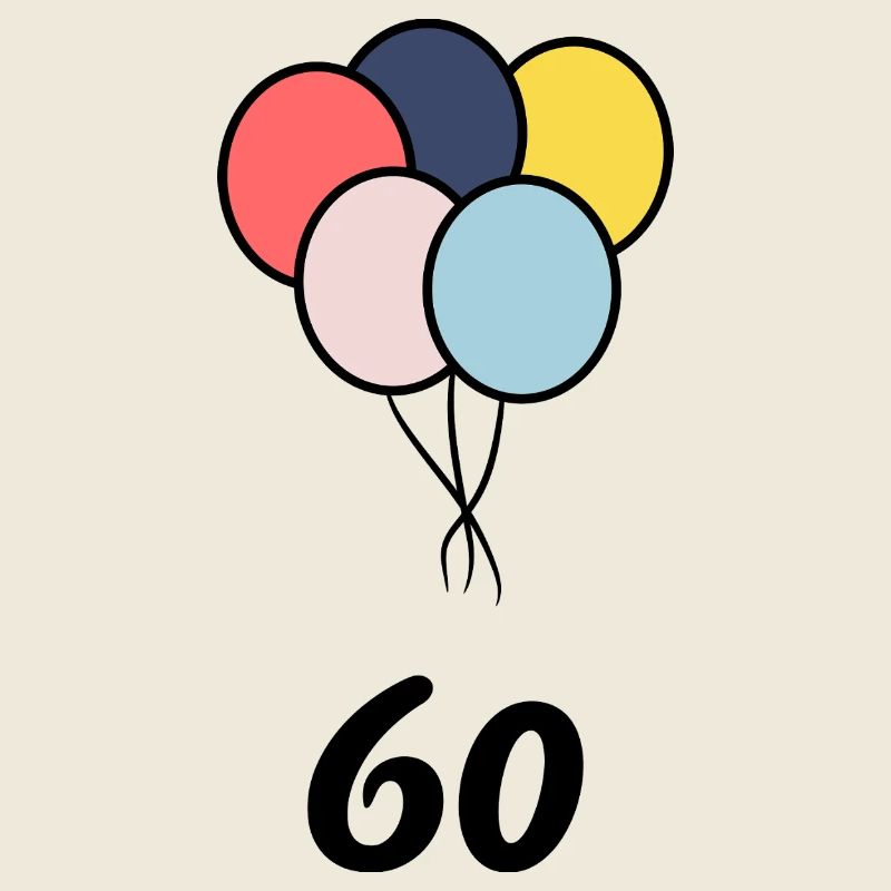 60. 60 ANS. 60e ANNIVERSAIRE. ANNIVERSAIRE 60 ANS.
