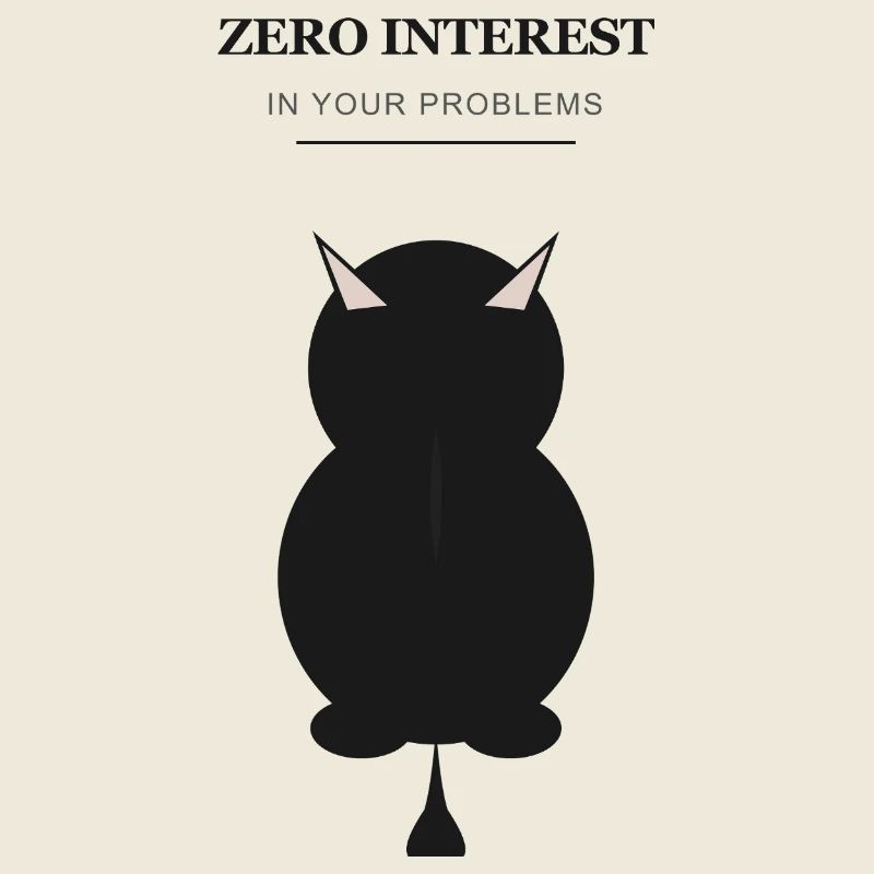 Zero Interest Demon Silhouette