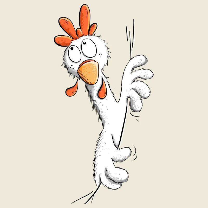 Happy Chicken I Gockel I Rooster