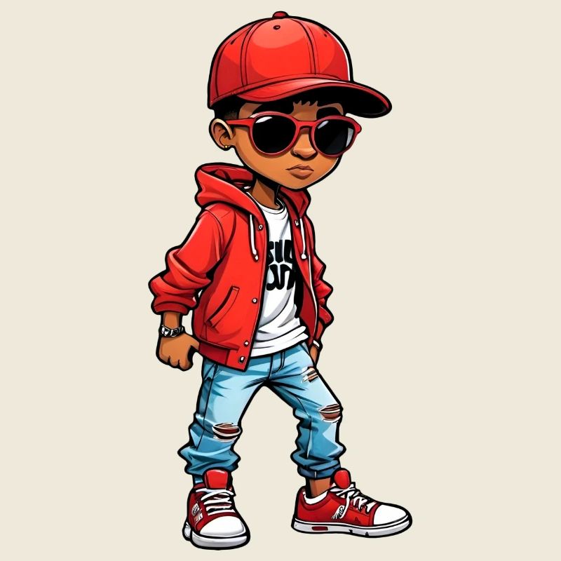 Cool Dessin Animé Adolescent