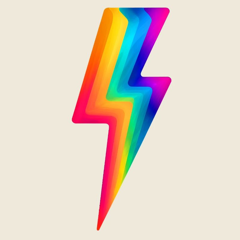 Regenbogenblitz