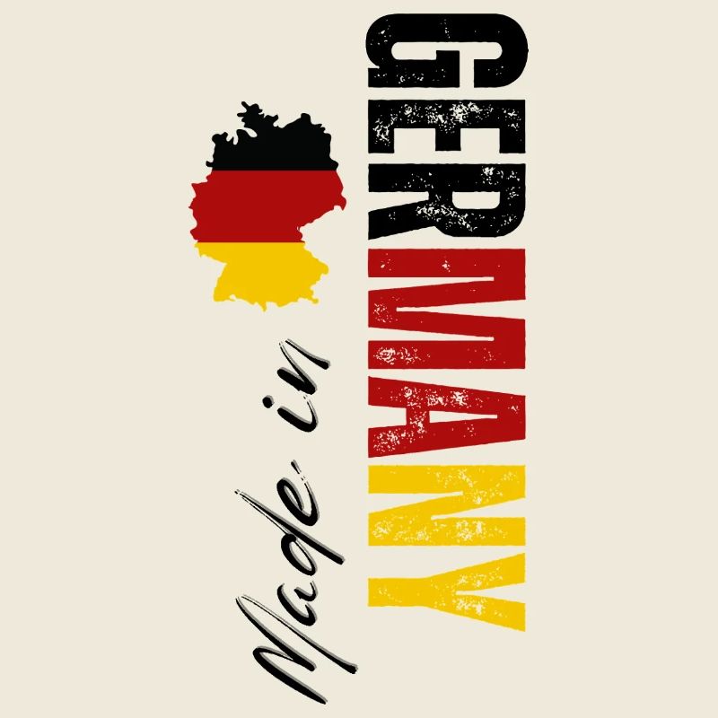 Made in Germany, vertical design