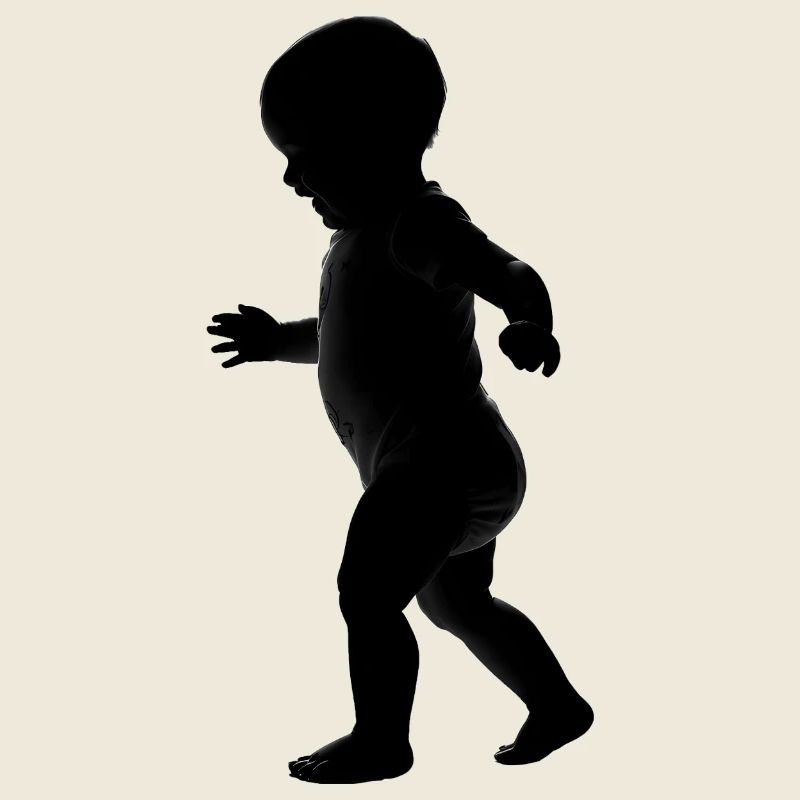 Bébé - Logo Cool Silhouette