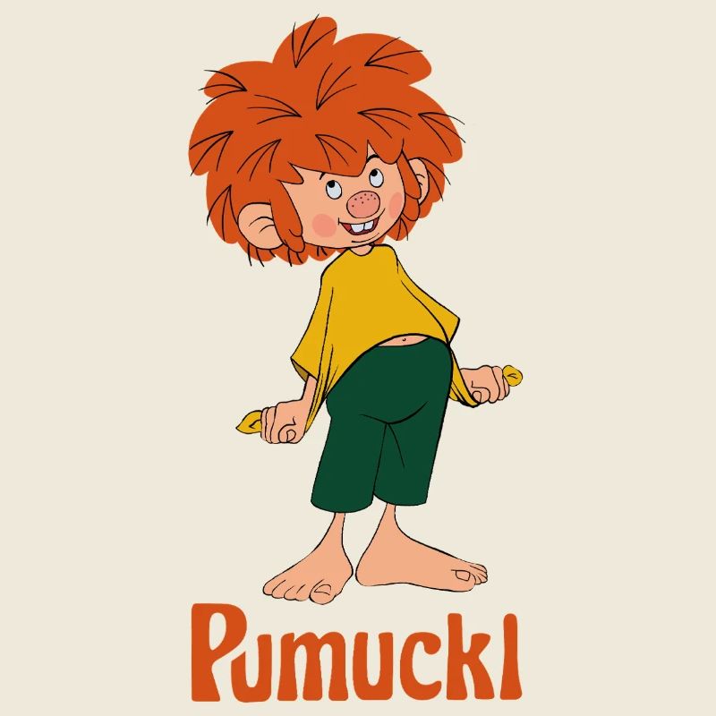 Pumuckl With Cheeky Pose And Mischievous Smile