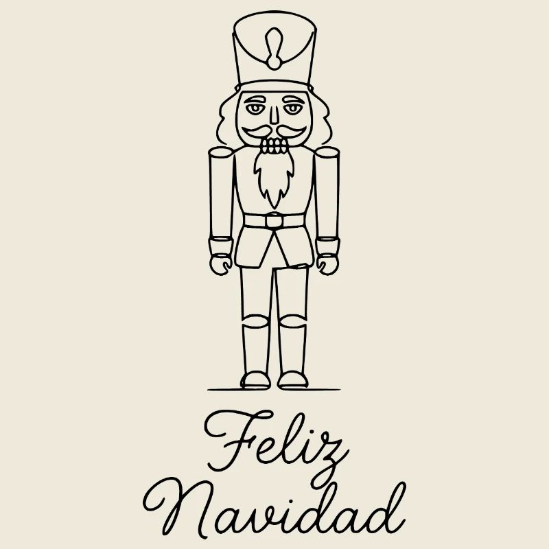 Feliz Navidad Nussknacker Weihnachten
