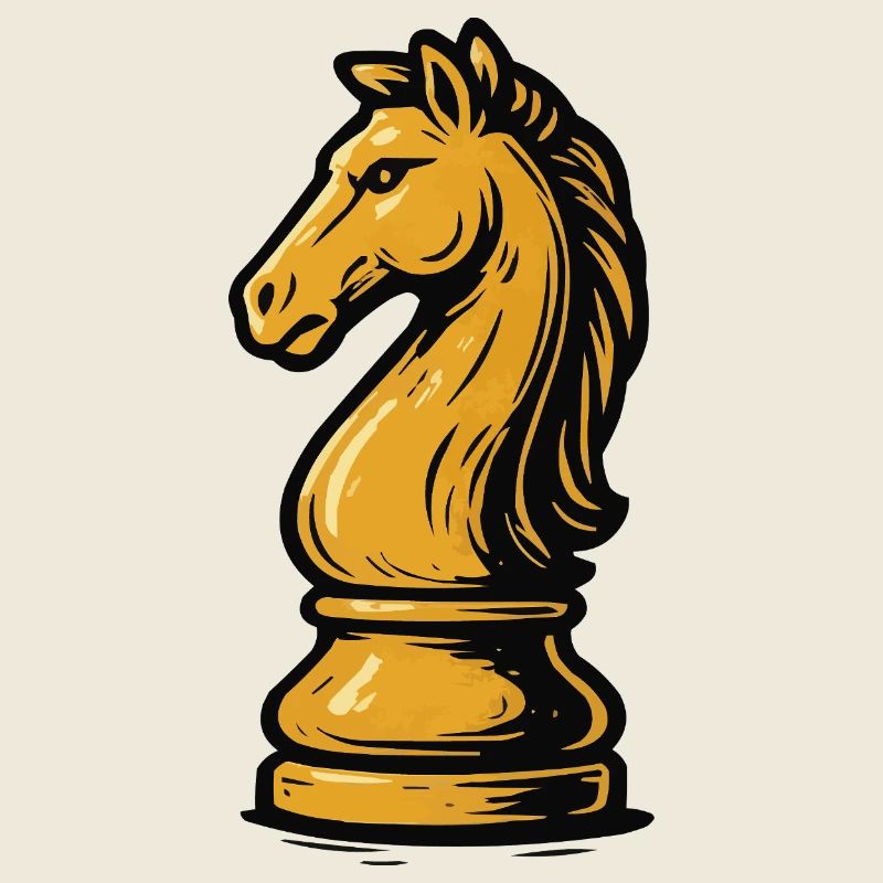 Horse Chess Figure
