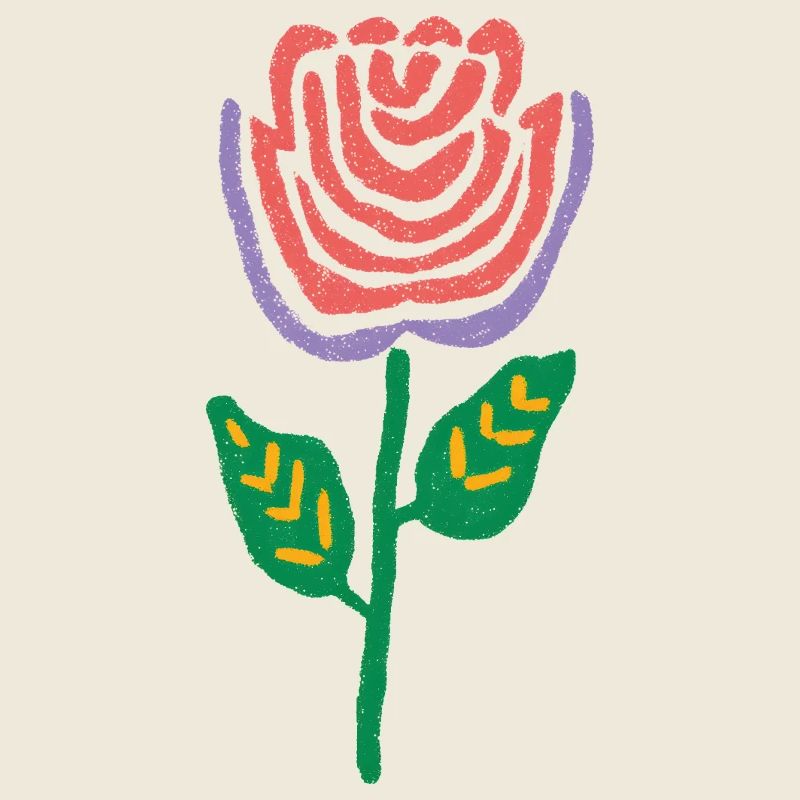 Rose Bloom Folk-Palette