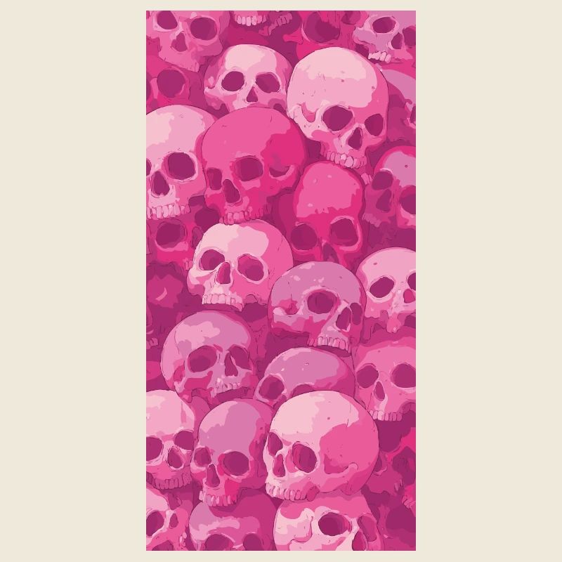 Pink Skull Pattern