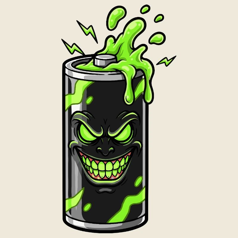 Grim Battery Green Battery Slime