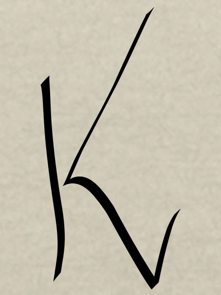 Buchstabe K