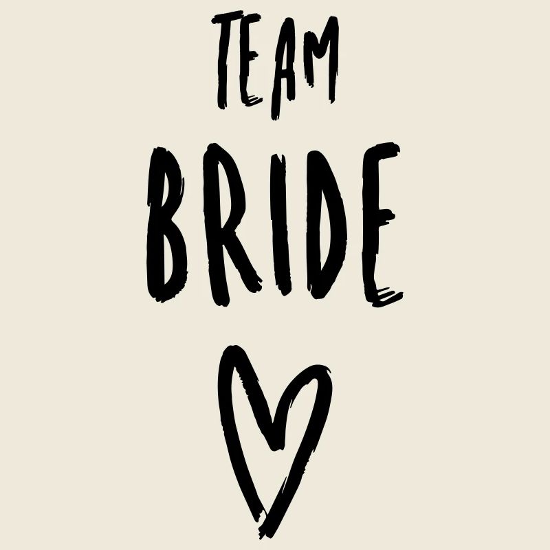 Équipe Bride Heart Bachelorette Party Bridal Shower