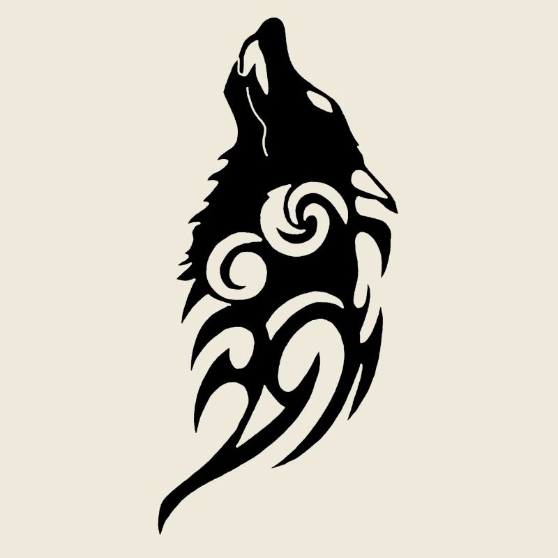 Schwarzer Wolf: Geist des Waldes