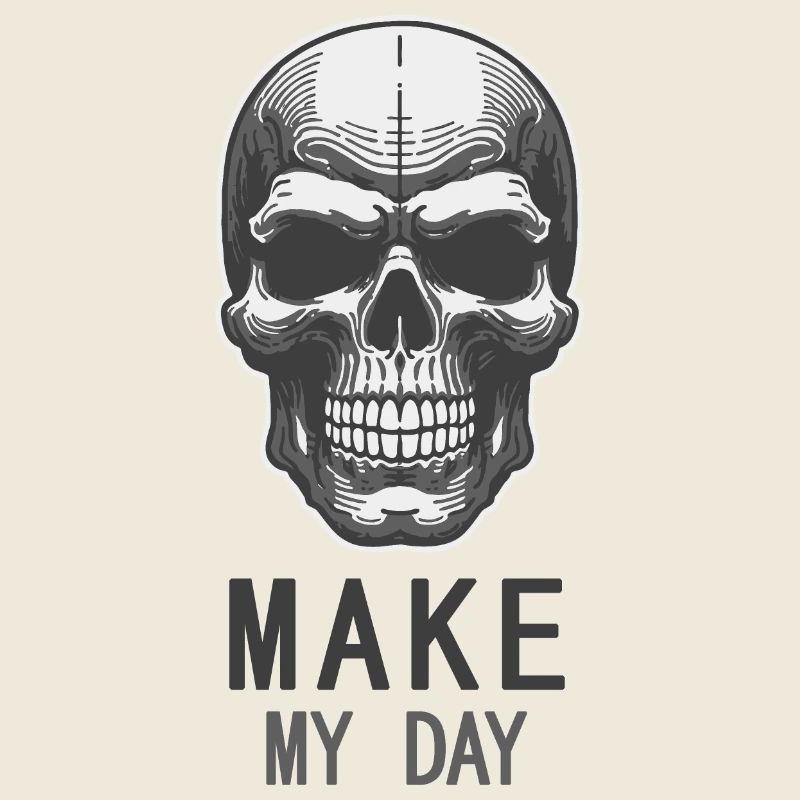 Schädel Motiv MakeDay