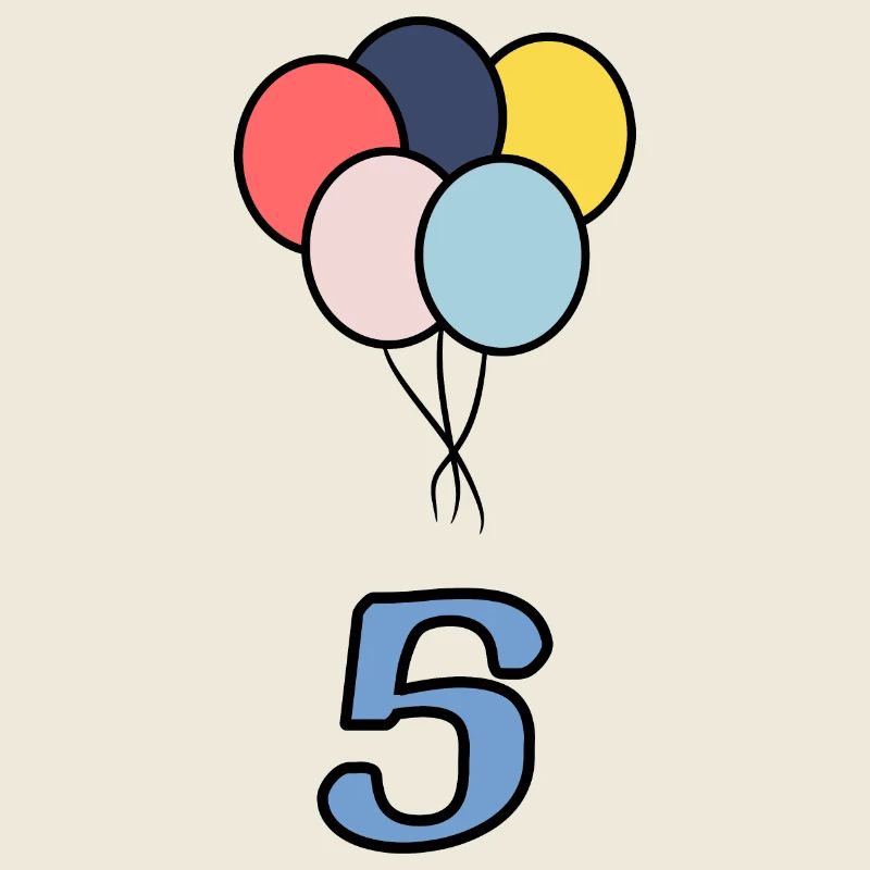 5. ANNIVERSAIRE. 5 ANS. 5e ANNIVERSAIRE