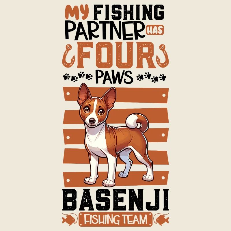 Angeln und Basenji
