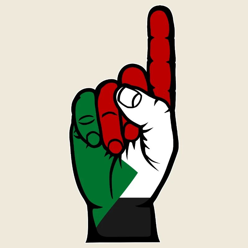 Sudan Flagge Nummer 1 
