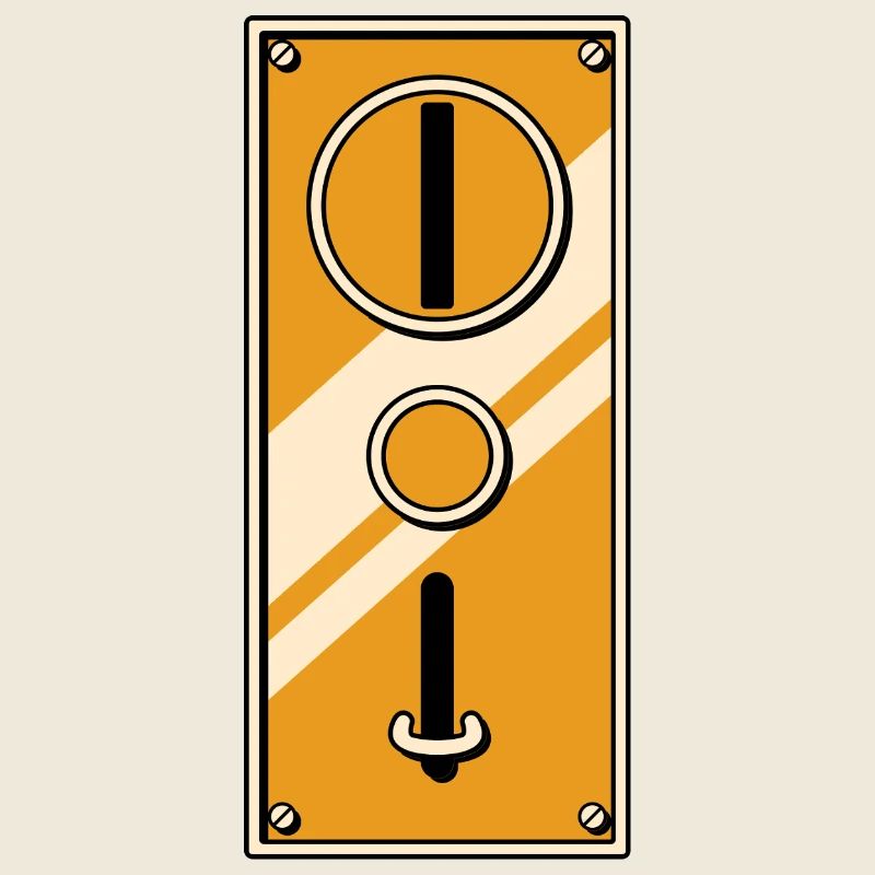 Arcade Münzeinwurf Panel