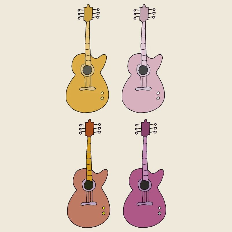 gitarre 4fach