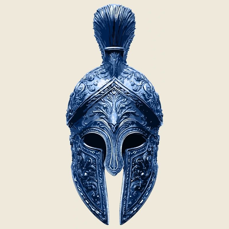 Spartan Helmet Warrior