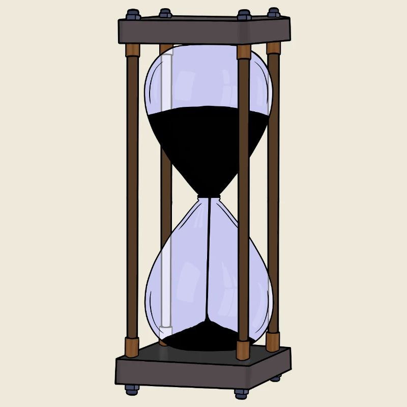 Sanduhr-Zeitrahmen