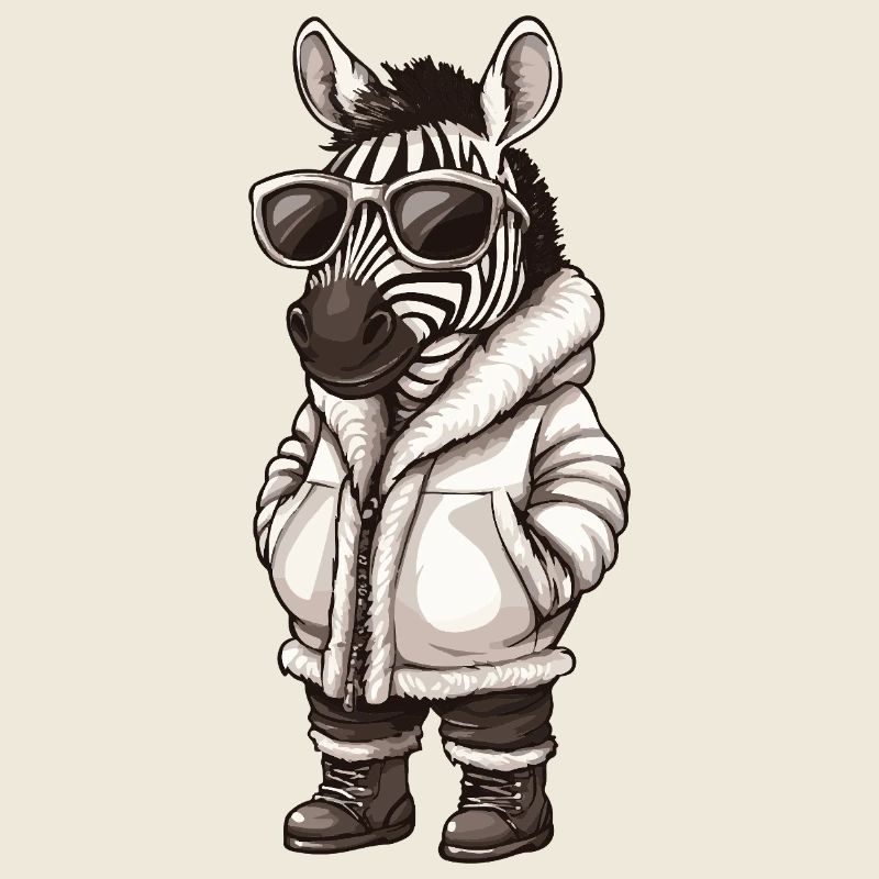 Zebra Cool Winter