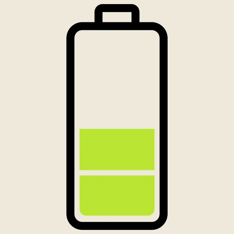 schwache Batterie
