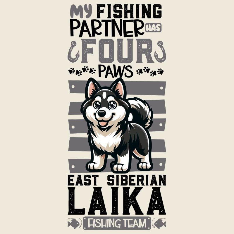 Pêche et laïka de Sibérie orientale