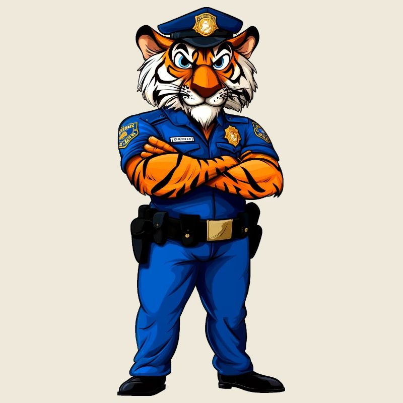 Tiger Police / Policewoman Tiger