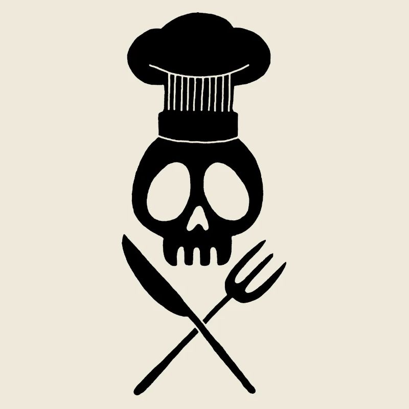 Cook's Skull (Schwarz)