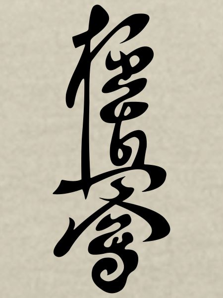 Kyokushinkai Zeichenvektor
