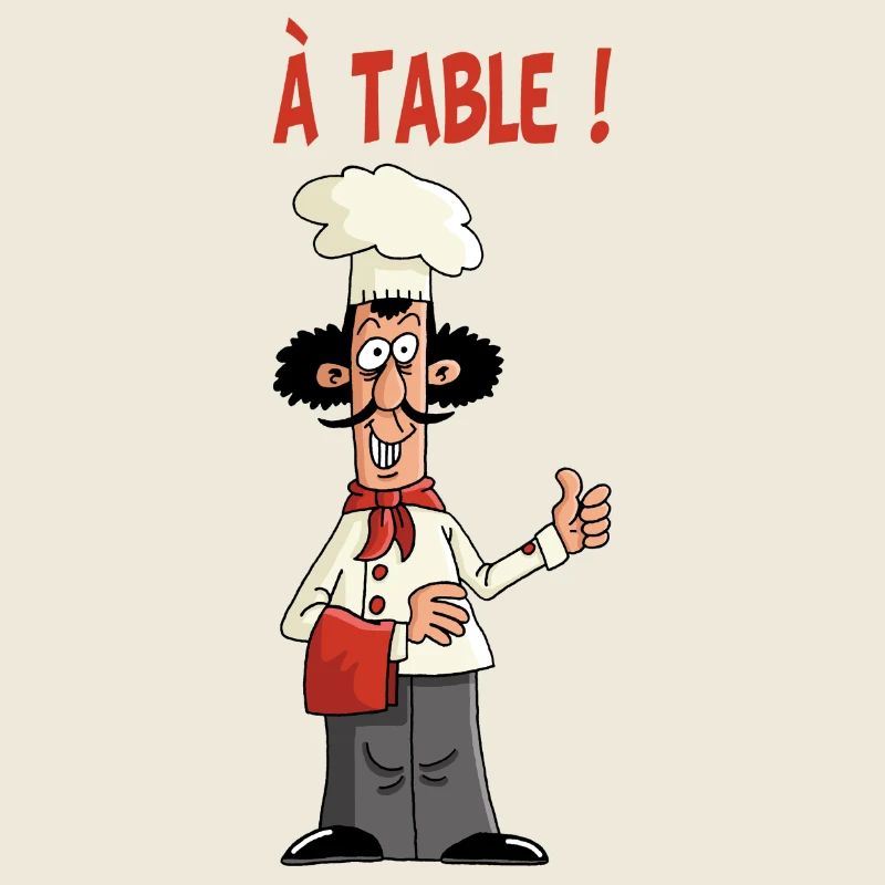 à table
