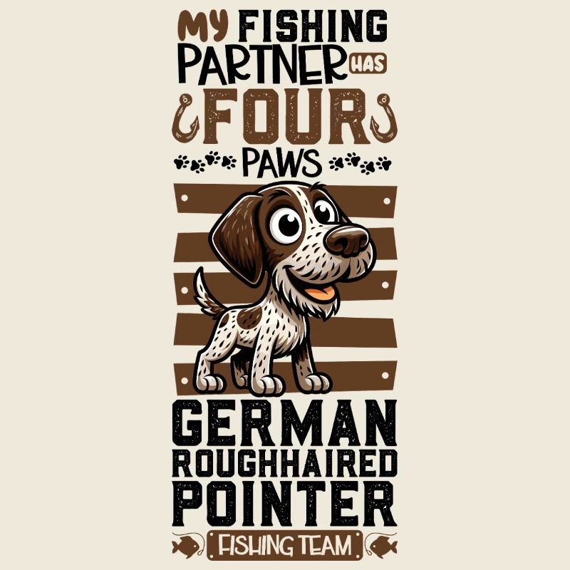 Pêche et German Shorthair