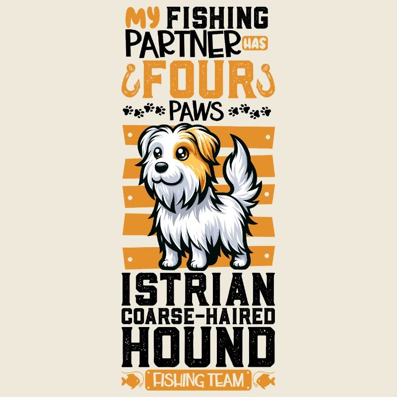Fishing and Rough-haired Istrian Hound