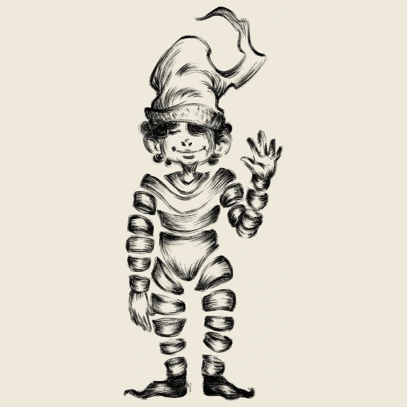 Petit invisible noir