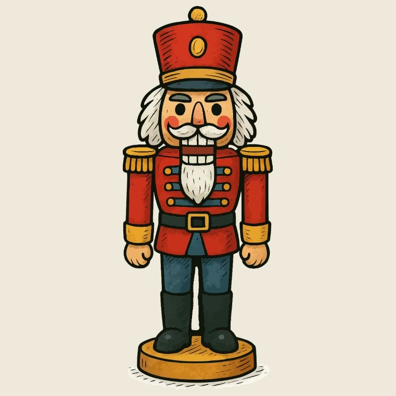 Nussknacker Soldat Comic