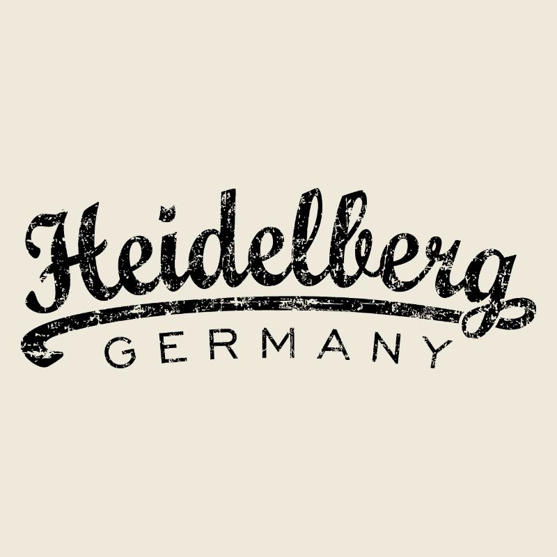 Heidelberg Germany Classic (Vintage/Schwarz)
