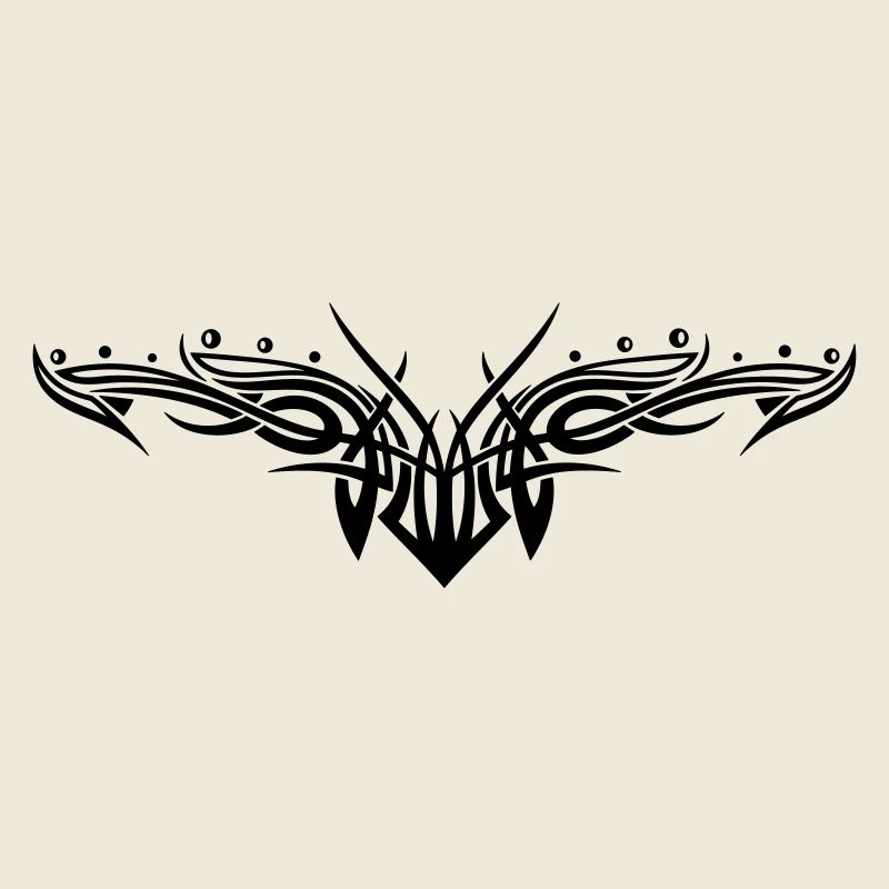 Filigrane tribal, Tatouage.