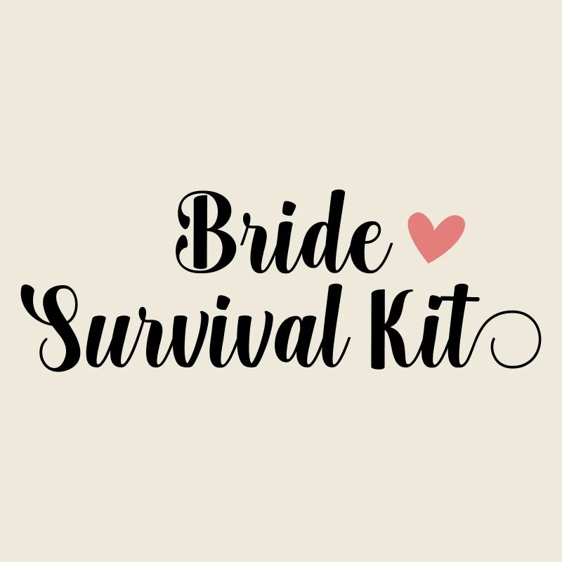 Kit de survie de la mariée ! Personnalisable
