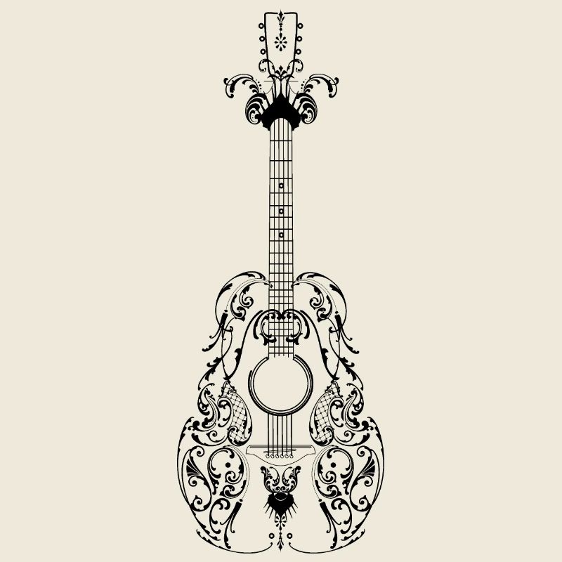 Guitare Guitariste Idée Cadeau