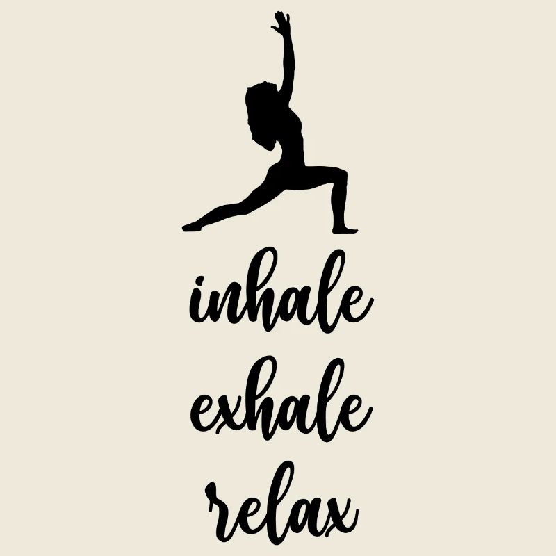 Yoga. Inhaler. Exhaler. Se détendre