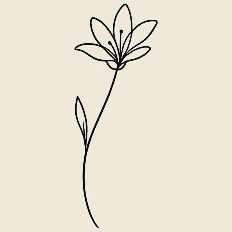Gamme botanique Fleur Minimale