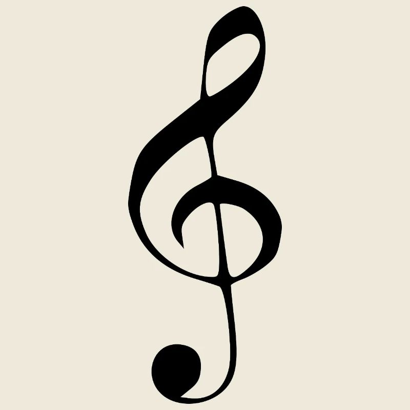 Music clef Note Musical note black