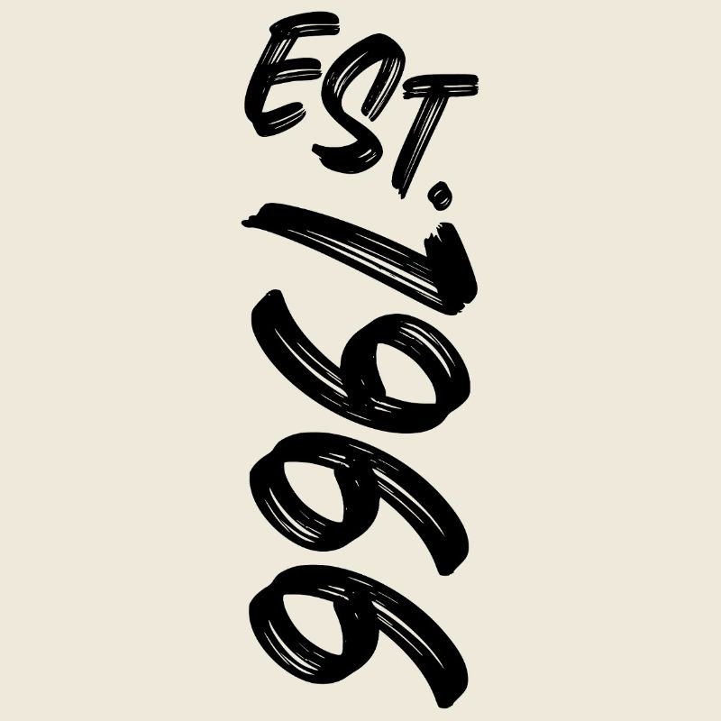 Est. 1966 - Established 1966 - Geburtstag Geschenk